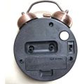 Antique COLOUR METAL Alarm Clock Twin Bell Alarm Clock With Stereoscopic Dial Backlight Desk Clock Loud Alarm Clock Gift.