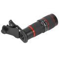 20X Long Zoom Telephoto Lens With Clip For Smart Phone Tablet Pc Black.