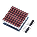 TZT MAX7219 dot matrix module microcontroller module display module finished goods , Can be together for arduino programming. 