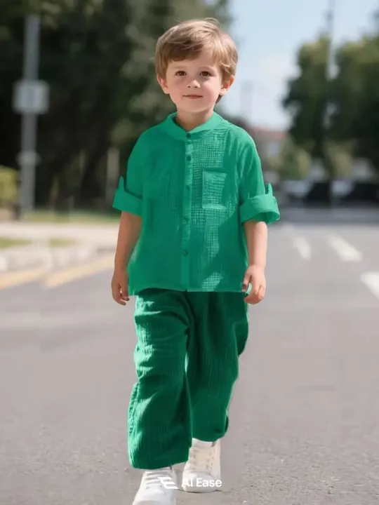 Children%E2%80%99s%20Designer%20Cotton%20Crepe%20Shirt%20and%20Pant%20Set%20for%20Boy%20%7C%20Perfect%20for%20Outings%20&%20Events%20-%20Image%206