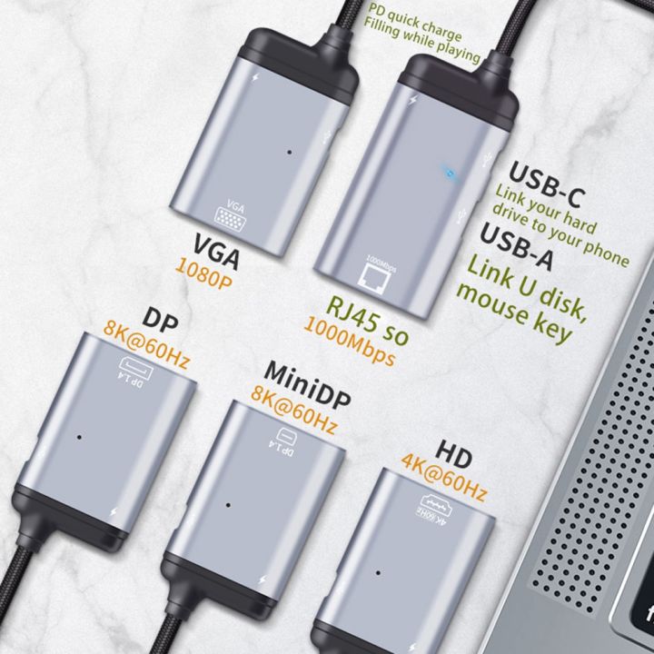4K%20USB%20C%20to%20RJ45/VGA/DP/HDMI-compatible/Mini%20DP%20Cable%20Type%20C%20to%20HDMI-Compatible%20Video%20Adapter%20for%20Windows%20Android%20Mac%20OS%20RJ45%20-%20Image%203
