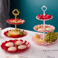3-tier Cupcake Stand Fruit Plate Holder Desserts Snack Candy Buffet Stand Tower For Christmas Wedding Party. 
