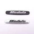1 x ABS MODULO Logo Car Body Fender Emblem Badge Decal Sticker For Honda MODULO Custom Performance（model：black）. 