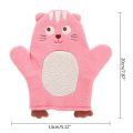 【Cathery Baby Store】1Pc Children Bath Purifier Skid Resistance Body Mage Foam bath rubbing bath towel.