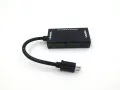 Micro USB MHL to HDMI HDTV Adapter Cable For HTC ONE m7 m8 phone. 