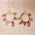 (New) anime Powerpuff Girls cute cartoon bracelet for women charm bangle bracelet kawaii cosplay jewelry accessories gift. 