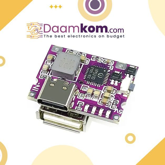 Type-C%20USB%205V%203.1A%20PD%20Fast%20Charging%20Supported%20Step-Up%20Power%20Module%20IP5310%20Power%20Bank%20Circuit%20With%20Switch%20LED%20Indicator%20-%20Image%202
