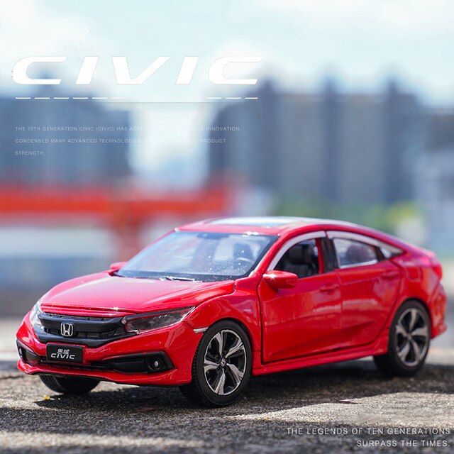 1:32 Honda Civic Die-Cast Vehicles Alloy Model Car Toys For Gift Collection