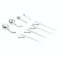 1 Tool Piercing Threaded Stretching Rod - Jewelry Externally Length) Steel Pc Guide. 