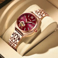 POSHI Women Watches Fashion Stainless Steel Date Ladies Wristwatch Waterproof Quarzt Watch Girlfriend Gift Relogio Feminino. 