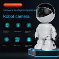 2MP Camera IP Camera Wireless Home Security Robot Camera Two-way Audio Surveillance Invisible Lens Wifi Night Vision Pet Robot.