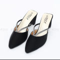 Girls stone covered nagra shoe stylish fashionable half shoe.