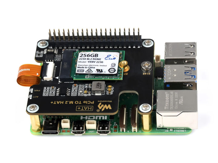 Waveshare%20PCIe%20To%20M.2%20Adapter%20for%20Raspberry%20Pi%205,%20Supports%20NVMe%20Protocol%20M.2%20Solid%20State%20Drive,%20HAT%20+%20Standard%20-%20Image%206