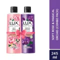 Lux Body Wash Soft Rose & Magical Orchid 245ml Combo Pack. 