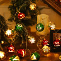 GC Christmas Ball LED Lights Star Round Christmas Tree String Lights Tree Decoration For Christmas Home Party New Year Fairy Lights. 