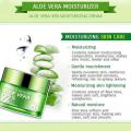 BIOAQUA Aloe vera cream aloe vera gel moisturizing shrink pores oil control serum original liquid to brighten skin tone 50g. 