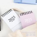 【HOT SALE】 New Year Gift 2024.7-2025.12 Table Desk Calendar Simple Protable 2025 Desk Calendar Cute Desktop Paper Calendar. 
