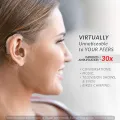 Ultra Rechargable Sound Amplifier BTE System Hearing Aid  30X Sound Amplification with Recharging Station. 