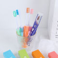 1/2Pcs For Travel Outdoor Dust-proof Toothbrush Soft Bristle Oral Cleaning Tools Travel Folding Toothbrush Portable.