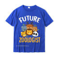 Future zoologist cute zoology students funny zoo keeper gift T-shirt Camisa tops shirt for men fashionable cotton tshirts Europe. 