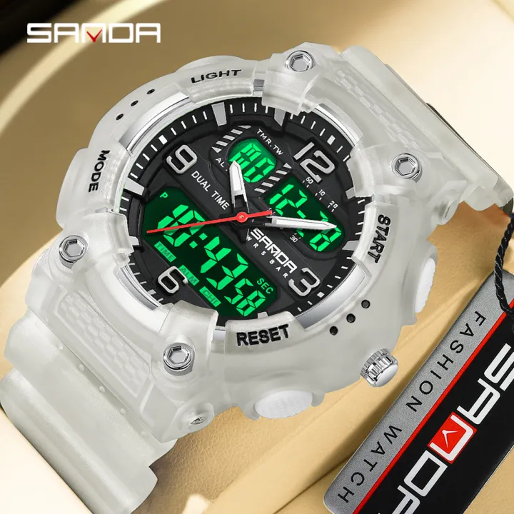 SANDA%206181%20Dual%20Display%20Men%20Watches%20Waterproof%20Sports%20Watch%20Military%20Man%20Alarm%20Stopwatch%20Quartz%20Wristwatch%20Male%20Digital%20Clock%20-%20Image%204