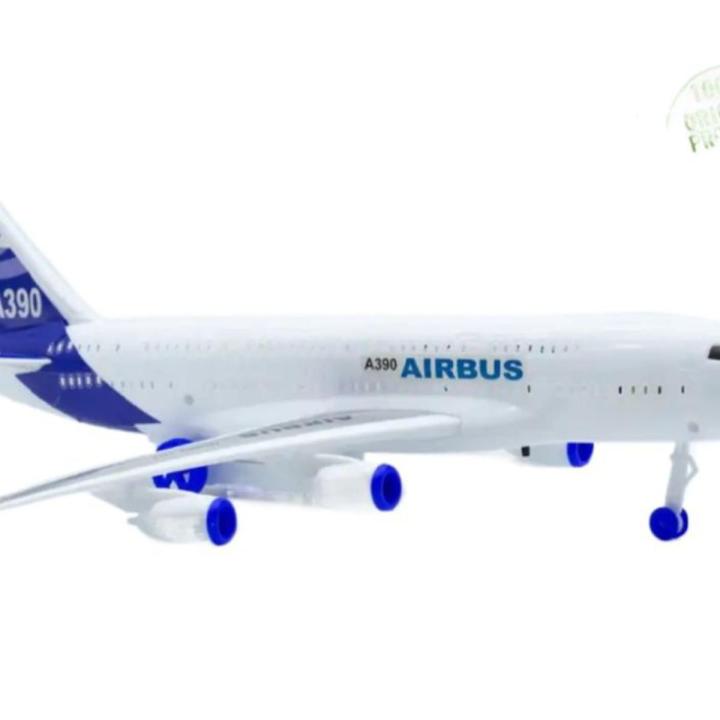 A390 Musical Plane/AirBus Multicolor For Kids-1 Piece