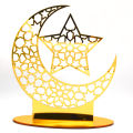 Eid Al-fitr Festival Acrylic Ornaments Premium Ramadan Decoration Perfect Gifts For Home Islamic Muslim Party Moon Decor. 