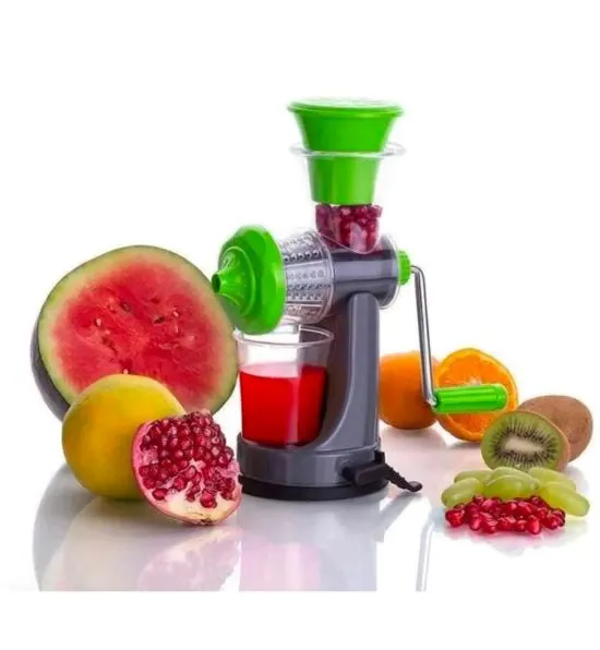Fruit & Vegetable Manual Juicer with Steel Handle Hand Juicer with Unity Locking System, Juicer Machine for Home, Juice Maker Machine, Fruit Juice Maker