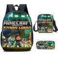 MINECRAFT Pupil Schoolbag My World Game Peripheral Backpack. 