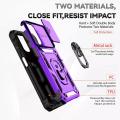 Armor Case For Samsung Galaxy A55 A35 A25 A15 A05S A05 A54 A34 A24 A14 5G Slide Camera LensProtection Magnetic Ring Holder Cover.