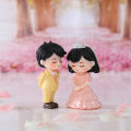 Mini Couples Figurines Micro Landscape DIY Miniatures Plastic Crafts Garden Sunlight Mall.