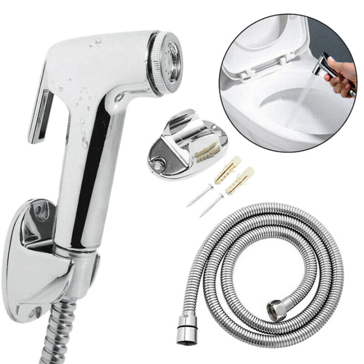 Practical%20Product%20Toilet%20Bathroom%20Hand%20Held%20Handheld%20Sprayer%20Shower%20Bidet%20Spray%20Hose%20Holder%20-%20Image%204