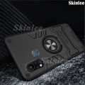 Protect Cover For Infinix Hot 11S case Hard Armor Metal Phone Cases Magnetic Holder Ring Cover For Infinix Hot 11S Back Cover. 