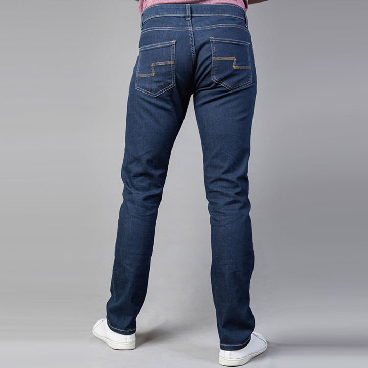 Slim-fit%20Stretchable%20Denim%20Jeans%20Pant%20For%20Men%20-%20Deep%20Blue%20-%20Image%203