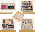 6/pcs Pieces Adjustable Drawer Divider Partition Durable Storage Cosmetic Socks Underwear Drawer Clothes Organizer Cabinets _ Alpha Bridge.