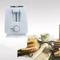 NAMUNY 2 Slices Slots Stainless Steel Automatic Electric Bread Toaster Mini Household Breakfast Baking Bread Machine EU Plug. 