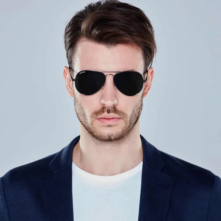 Black Mirrore sunglasses Polarized Men