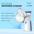 Portable Mesh Nebulizer Handheld, One Touch Operation, No Noise, High Nebulization Rate, Personal Inhalers For Breathing Problems Lightweight, Travel Friendly Nebulizer For Adults & Kids.