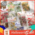 New HelloWorld Floral Journaling ticker Tranparent PET Vintage Natural Flower Planner ticker. 