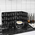 Cooking Oil Block Board Heat Resistance Anti-oil Splash Baffle Stove Insulation Board.