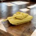 1/72 4D Assembled Tank Jigsaw Toys Tank Kits for Girls Kids Children.
