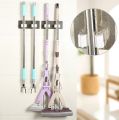 Wall Mop Holder Hook Bathroom Kitchen Organizer Broom Hanger Storage Rack Mounted Accessory Hanging Rails Cleaning Tools Supply.