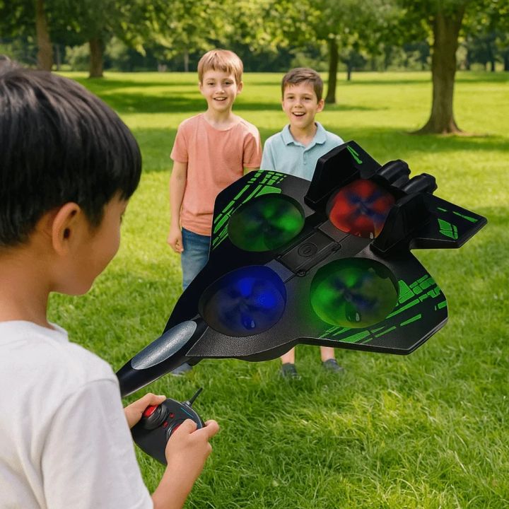FLH%20DO1%20EPP%20Foam%20RC%20Fighter%20Jet%202.4G%204%20Channels%20Drone%20Intelligent%20Altitude%20Hold%20Helicopter%20Toy,%20with%202%20Batteries%20-%20Image%207