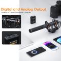 COMICA VM30 2.4G Super Cardioid Condenser Wireless Shotgun Microphone for Smartphone,Camera, Computer.