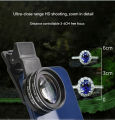 Walking Way Professional HD Macro Lens Phone Macro Lens for phone 4K 20X/40X 37MM Close-up Photography Filter for Smartphone.