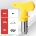 Airless Paint Nozzles Set Reversible Spray Tips Airless Paint Sprayer Nozzle Tips. 