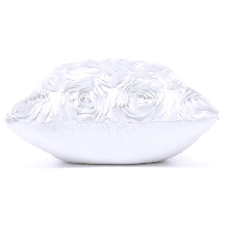 bedding%20Satin%20Rose%20Flower%20Floral%20Throw%20Pillow%20Case%20Cushion%20Cover%20Home%20Office%20Car%20Decor%2042x42cm%20-%20Image%204