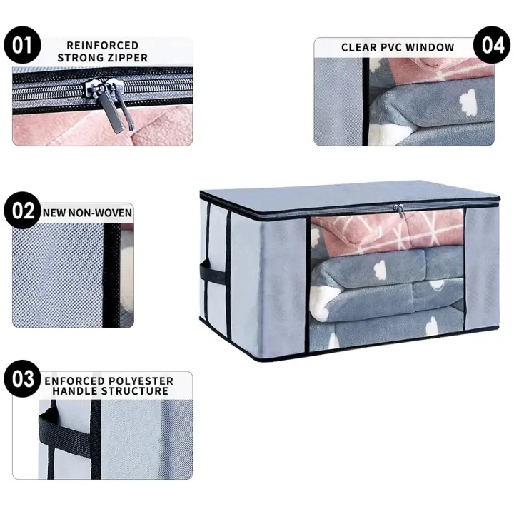 4PCS%20Large%20Clothes%20Storage%20Bags%20%E2%80%93%20Portable%20Wardrobe%20Organizer%20&%20Blanket%20Covers%20for%20Home%20Use%20-%20Image%205