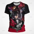 New Cool Persona 5 3D Printed T-shirts Joker P5s Graphic Casual Style T Shirt Funny Harajuku Fashion Over Sized Men Women Top Tee. 