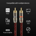 Canare 1 pair RCA audio cable 2 RCA to 2 RCA Interconnect Cables HIFI Stereo 4N OFC Male to Male For Amplifier DAC TV car audio. 
